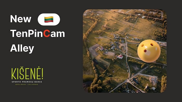 One more bowling center in Lithuania has joined TenPinCam!