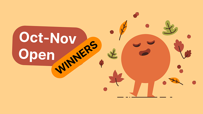  Winners Oct-Nov Open